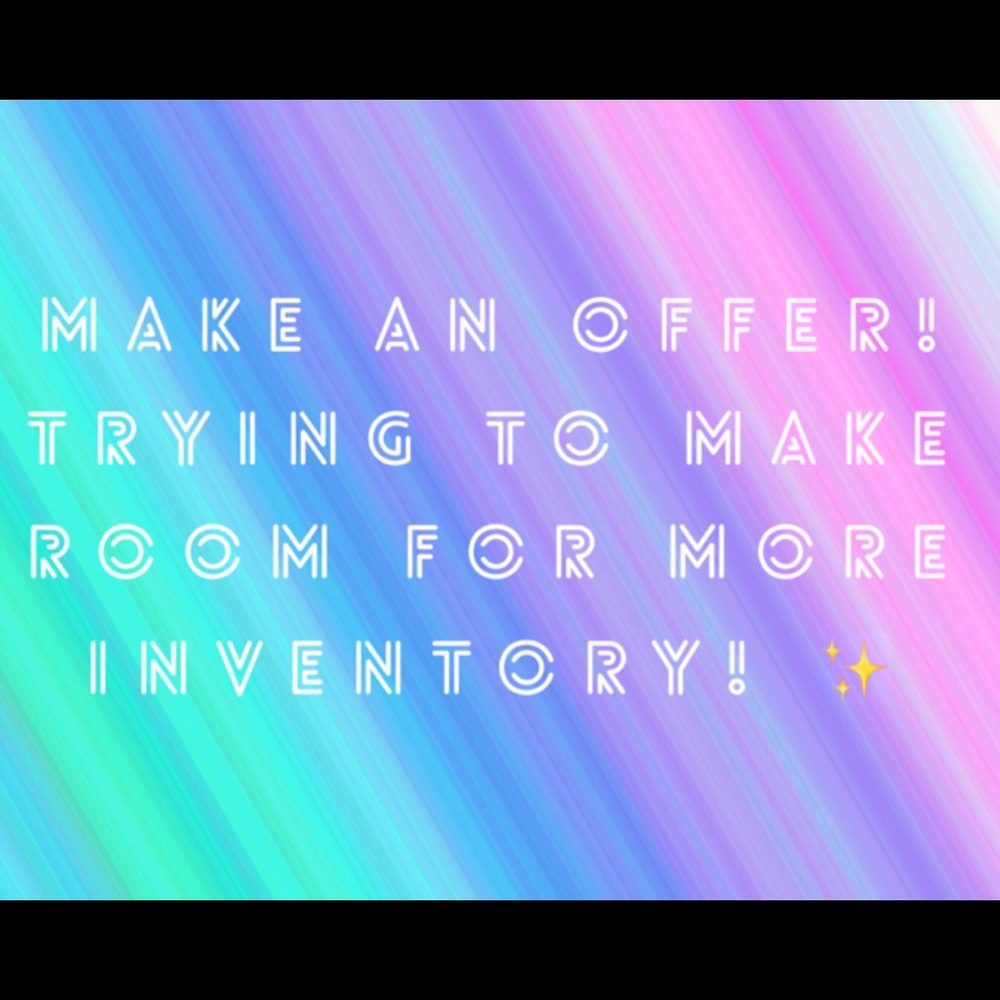 MAKE AN OFFER!